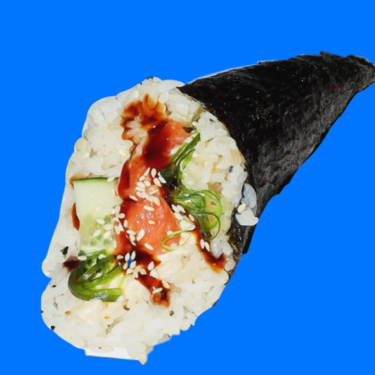 Покешка с лососем