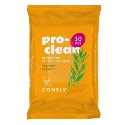 Очищающие и освежающие мицеллярные салфетки с экстрактом чайного дерева