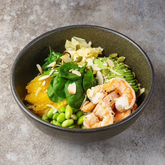 Поке с креветкой XL