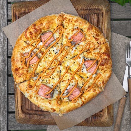 Хачапури мегрули с лососем