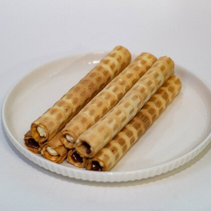 ТРУБОЧКИ ВАФЕЛЬНЫЕ СО СГУЩЁНКОЙ