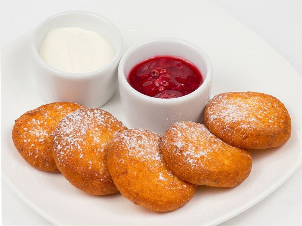 Творожные пончики