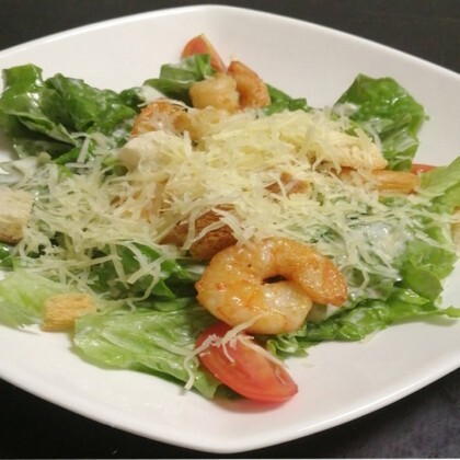 Цезарь с креветками