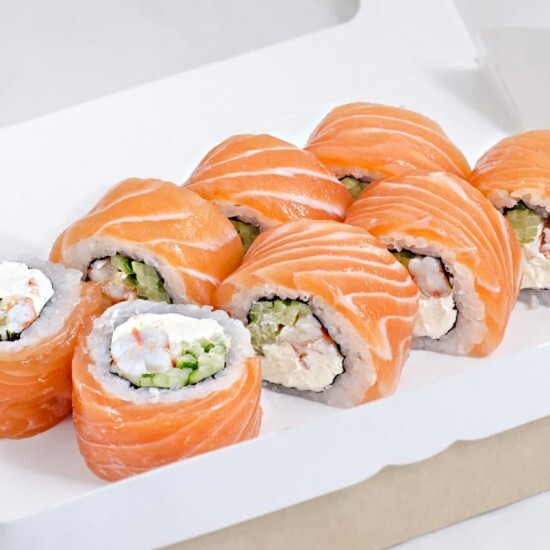 Филадельфия с креветкой