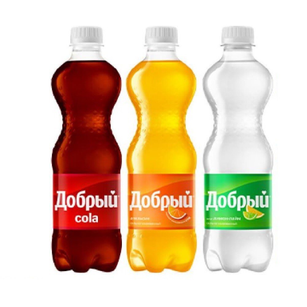 Напиток Добрый газированный 0,5 л.