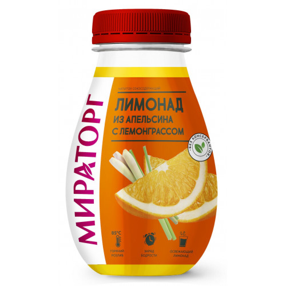 Лимонад из апельсина с лемонграссом