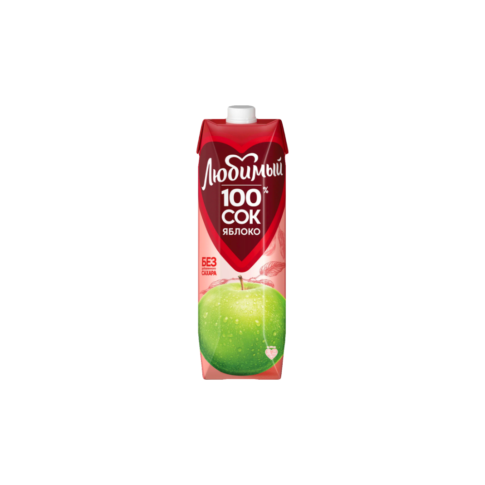 Сок Яблочный 1л