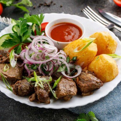 Казан кебаб из говядины