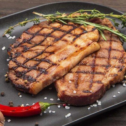 Стейк говядина рибай