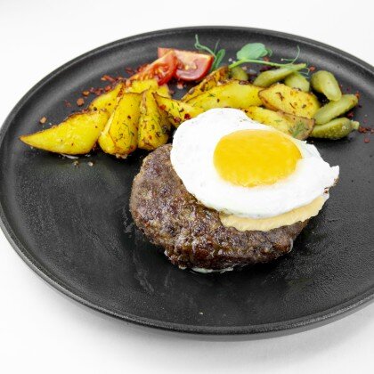 Бифштекс из мраморной говядины