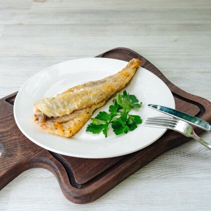 Навага жареная