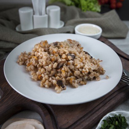 Каша перловая с грибами
