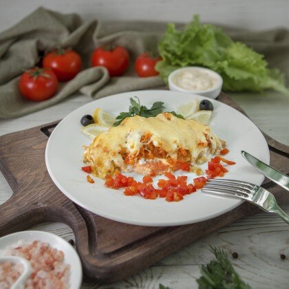 Горбуша запеченная