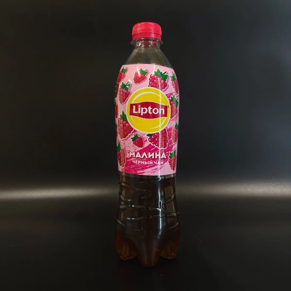 Липтон с малиной