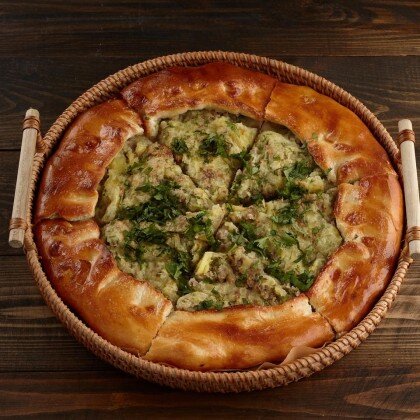 Кубдари с говядиной