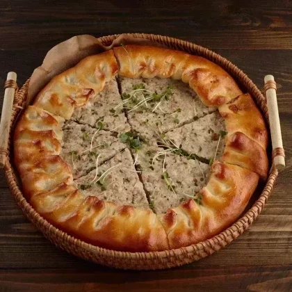 Кубдари с курицей