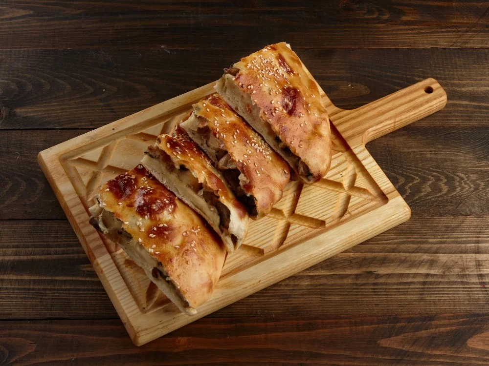 Кубдари с грибами
