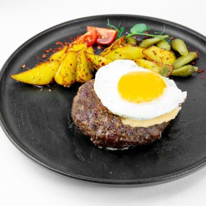 Бифштекс из мраморной говядины