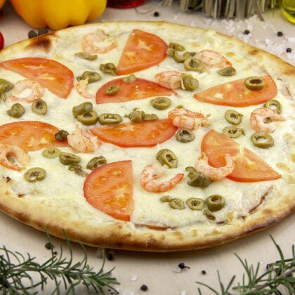 Пицца «Гамберетти»