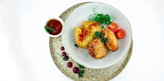 Котлеты из филе курицы и кролика
