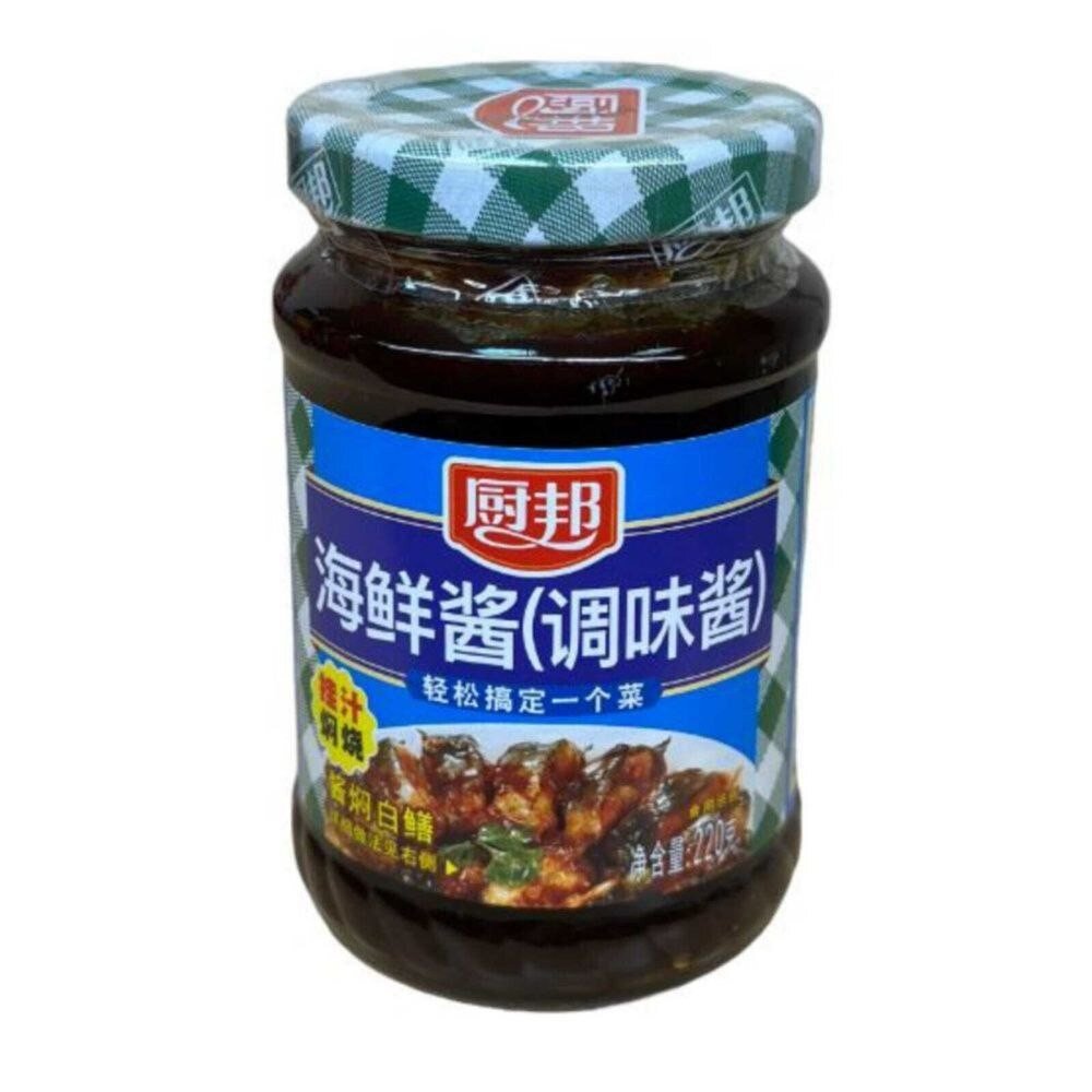 Паста для морепродуктов на основе соевых бобов и мандарина Chubang. 220г