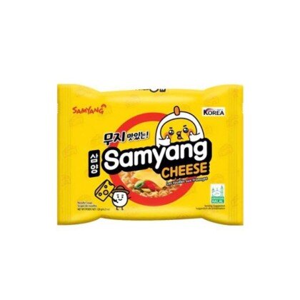 Корейская лапша Самянг со сливочным сыром.