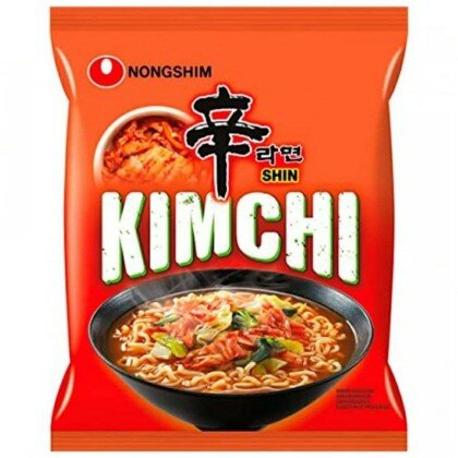 Корейская лапша рамен с КИМЧИ.