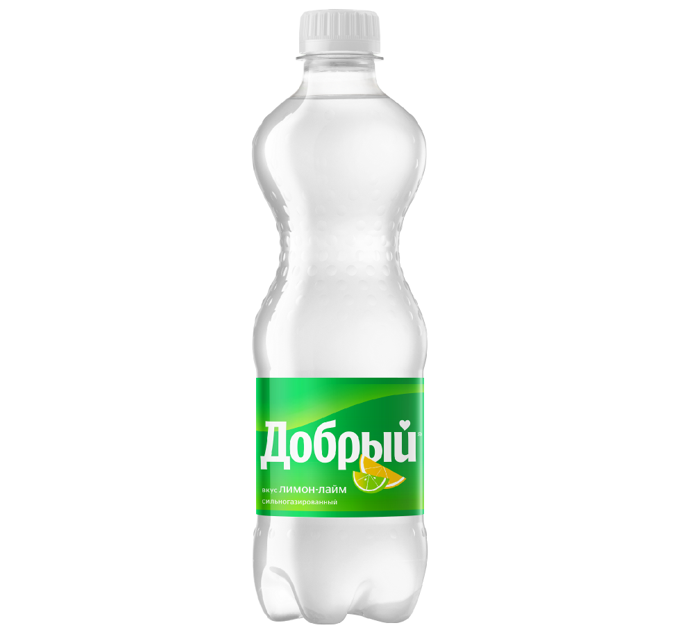 Добрый лимон-лайм ПЭТ 0,5 л