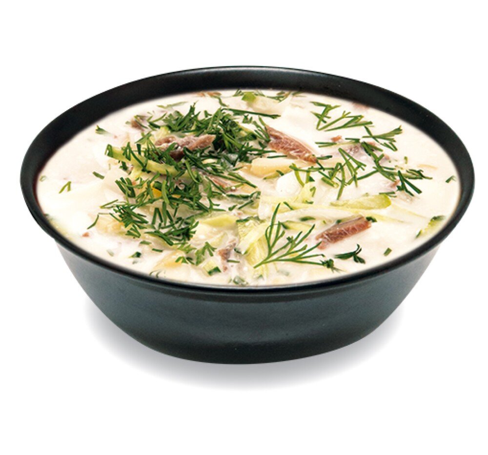 Окрошка с ГОВЯДИНОЙ