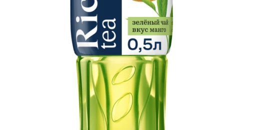 Холодный чай RICH зелёный со вкусом манго 0.5 л