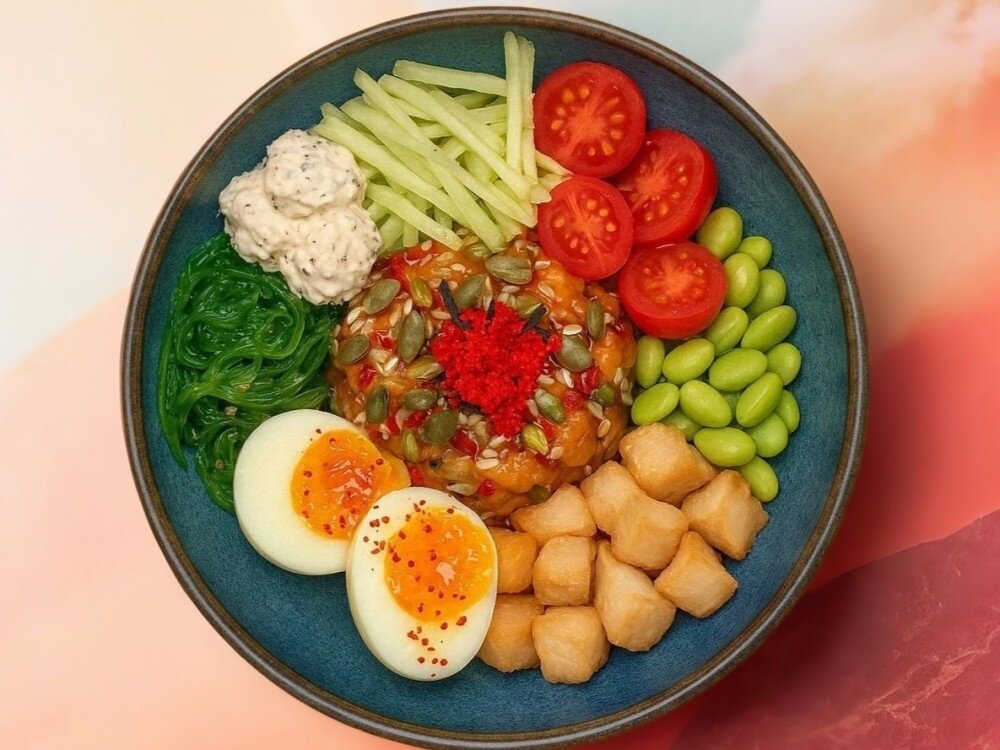 Поке с курицей