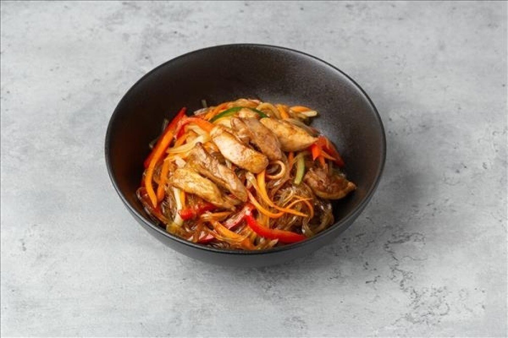 Крахмальная с курицей