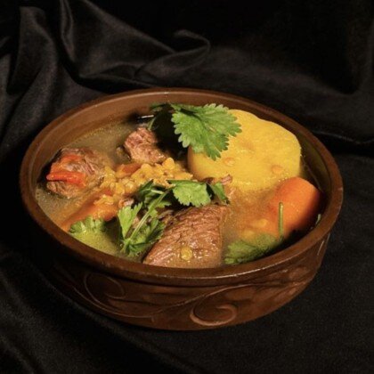 Суп с чечевицей