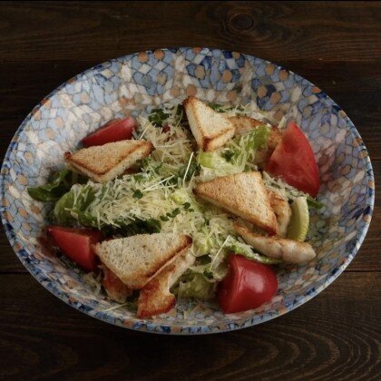 Цезарь с курицей