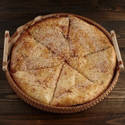 Хачапури с зеленью и сыром