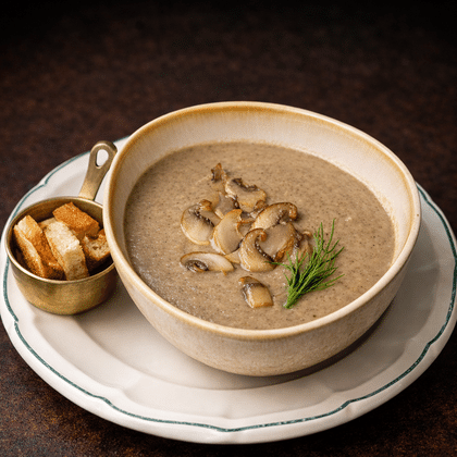 Грибной крем суп