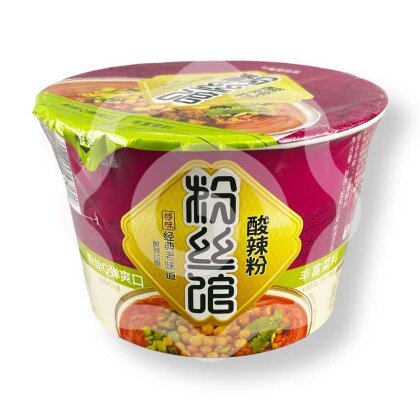 Лапша-фунчоза GUANGHUA с острым перцовым соусом и соевыми бобами