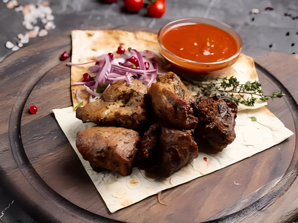 Шашлык из свиной шейки