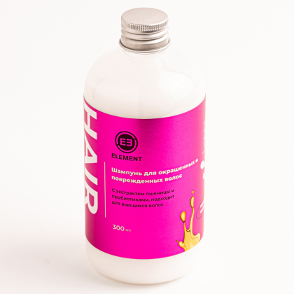 Шампунь для окрашенных и поврежденных волос ЭКСТРАКТ ПШЕНИЦЫ