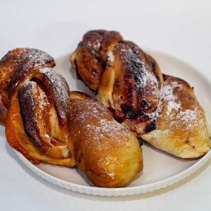 Коврижка фруктовая с киви