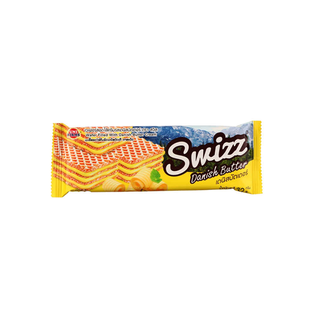 Вафли "Swizz" с кремом со вкусом голландского сыра, 32 г