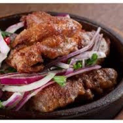 Шашлык из свиной шеики