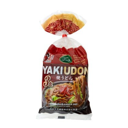 Японский Яки-удон с острым соусом. На 3 больших порции!