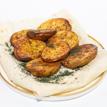 Картофель на мангале