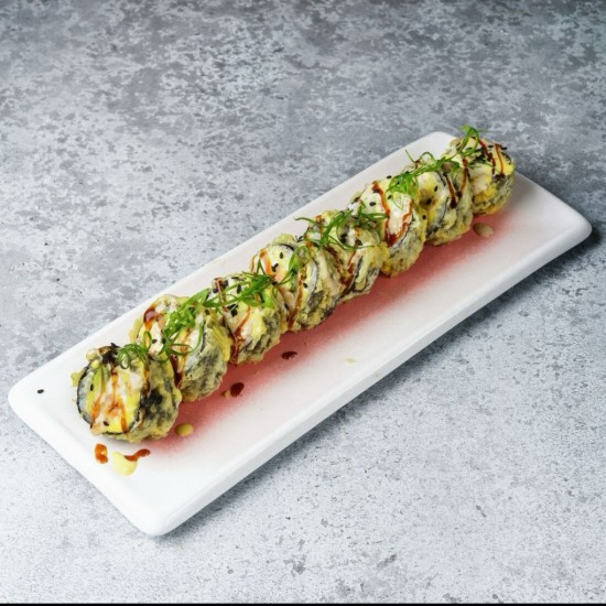 Кранч ролл с лососем