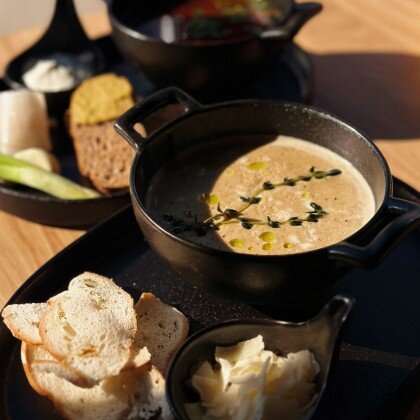 Крем-суп грибной