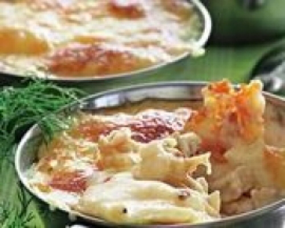 Жульен с курицей и грибами