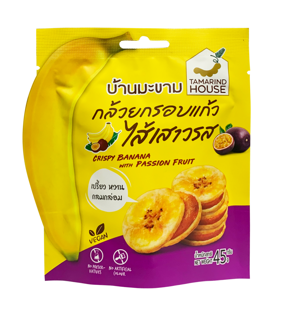 Жареный банан "Tamarind House" с начинкой из маракуйи