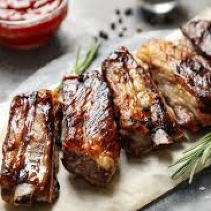 Шашлык из свиных ребер