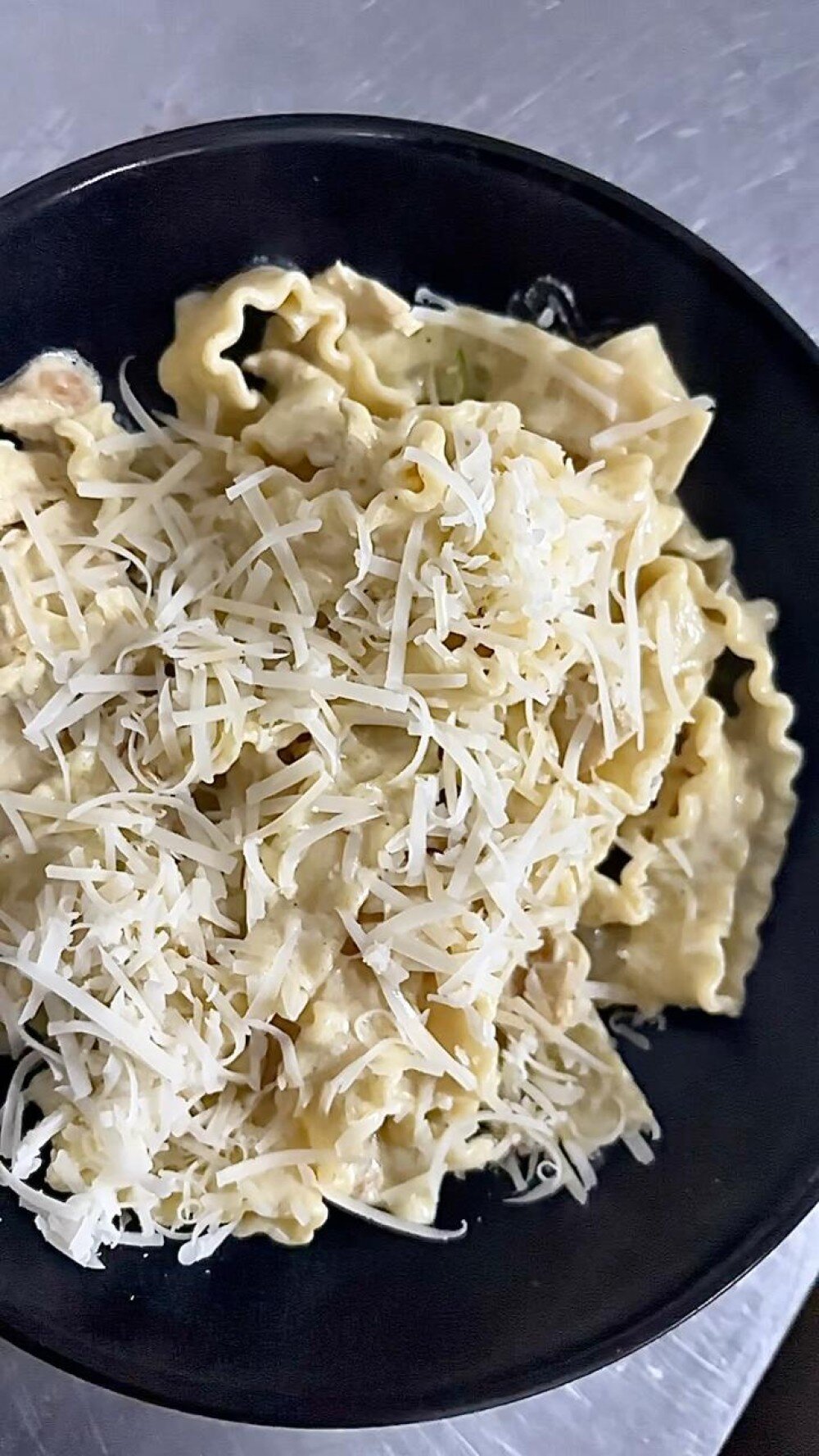Паста из куриного филе